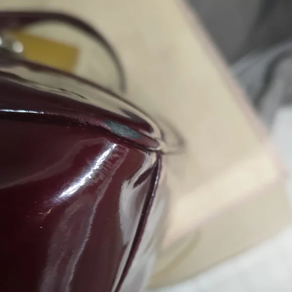 Coach East West Patent Leather Tote - Picture 11 of 14